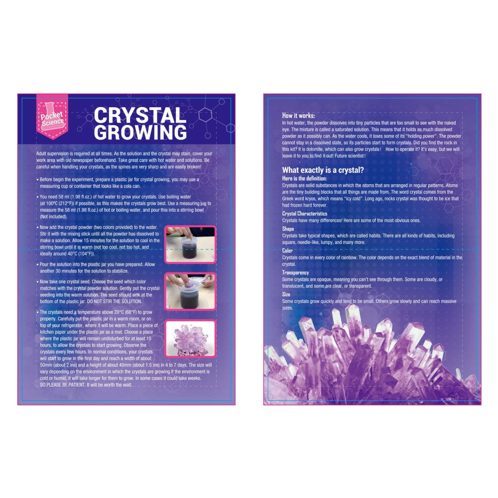 Mini Crystal Growing Adventure Kit
