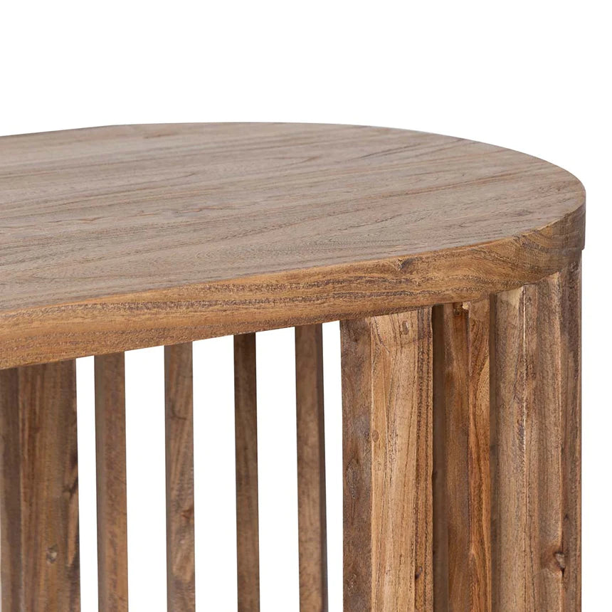 Minimalist Marvel Side Table 140cms - Natural