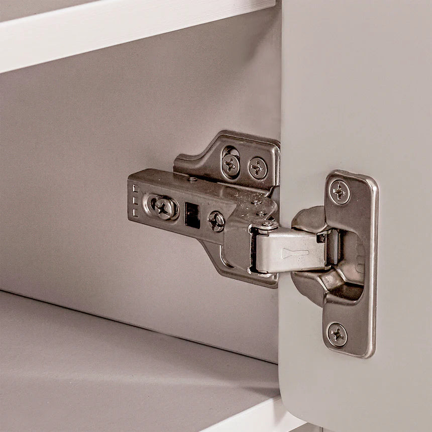 Minimalist TV Entertainment Unit - Light Grey 160cms