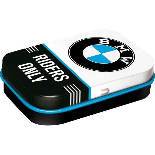 Mint Box BMW Riders Only - Nostalgic-Art - 4x6x2cm