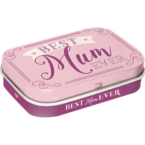 Mint Box Best Mum Ever - Nostalgic-Art - 4x6x2cm