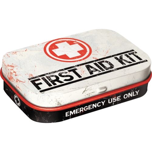 Mint Box First Aid Kit - Nostalgic - Art - 4x6x2cm