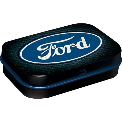 Mint Box Ford Blue Shine - Nostalgic-Art - 4x6x2cm