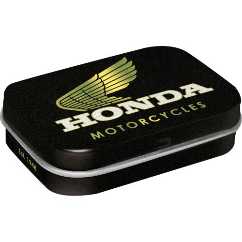 Mint Box Honda MC Motorcycles Gold - Nostalgic-Art - 4x6x2cm