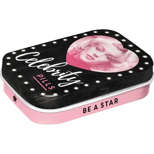 Mint Box Marilyn - Celebrity Pills - Nostalgic-Art - 4x6x2cm