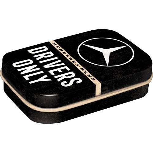 Mint Box Mercedes-Benz Drivers Only - Nostalgic-Art - 4x6x2cm