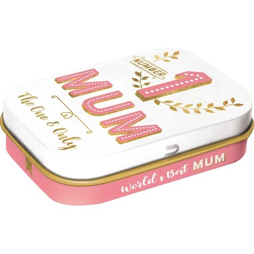 Mint Box Number 1 Mum - Nostalgic-Art - 4x6x2cm