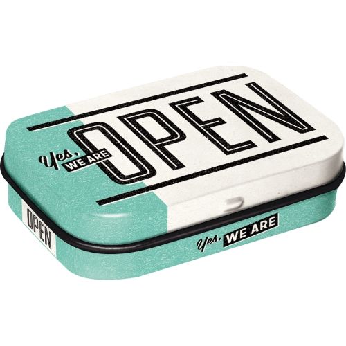 Mint Box Open White - Nostalgic-Art - 4x6x2cm