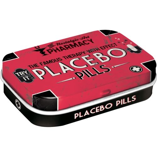 Mint Box Placebo Pills - Nostalgic - Art - 4x6x2cm