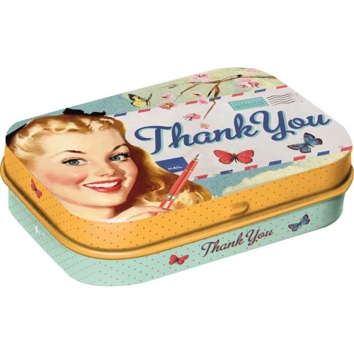 Mint Box Thank You - Nostalgic - Art - 4x6x2cm