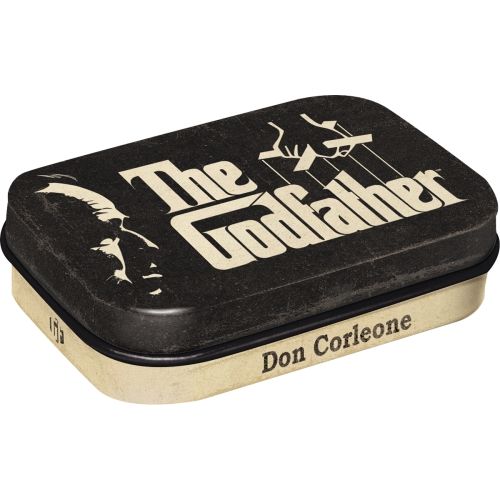 Mint Box The Godfather Logo - Nostalgic-Art - 4x6x2cm