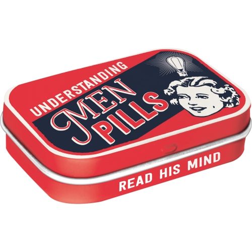 Mint Box Understanding Men Pills - Nostalgic-Art - 4x6x2cm