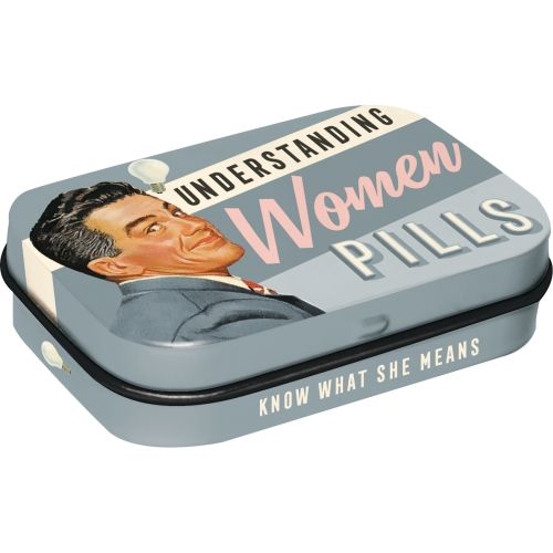 Mint Box Understanding Women - Nostalgic-Art - 4x6x2cm