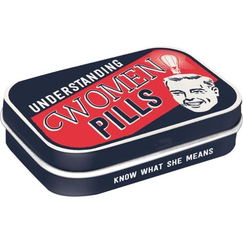 Mint Box Understanding Women Pills - Nostalgic-Art - 4x6x2cm