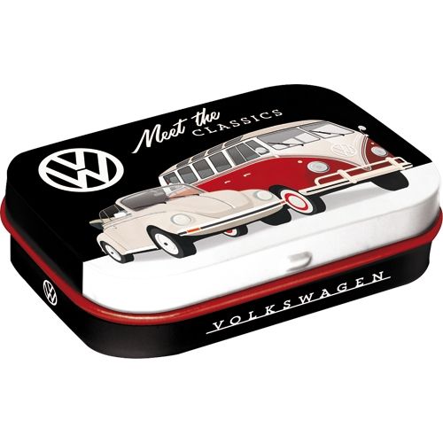 Mint Box VW - Meet The Classics - Nostalgic-Art - 4x6x2cm