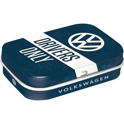Mint Box VW Drivers Only - Nostalgic-Art - 4x6x2cm