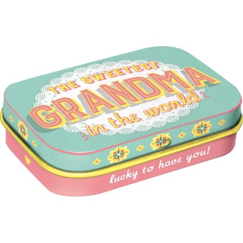 Mint The Sweetest Grandma - Nostalgic-Art - 4x6x2cm