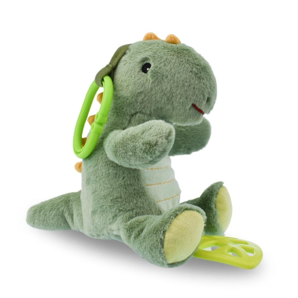 Minty Dino Jiggler Snuggle Buddy Playtime Delight
