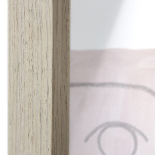 Mixed Emotions Oak Frame Wall Print Small 40 x 60cms