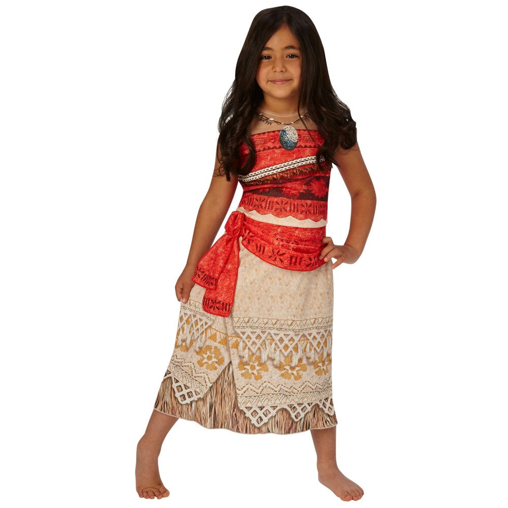 Moana Deluxe Girls Costumes (Available in 3 Sizes)