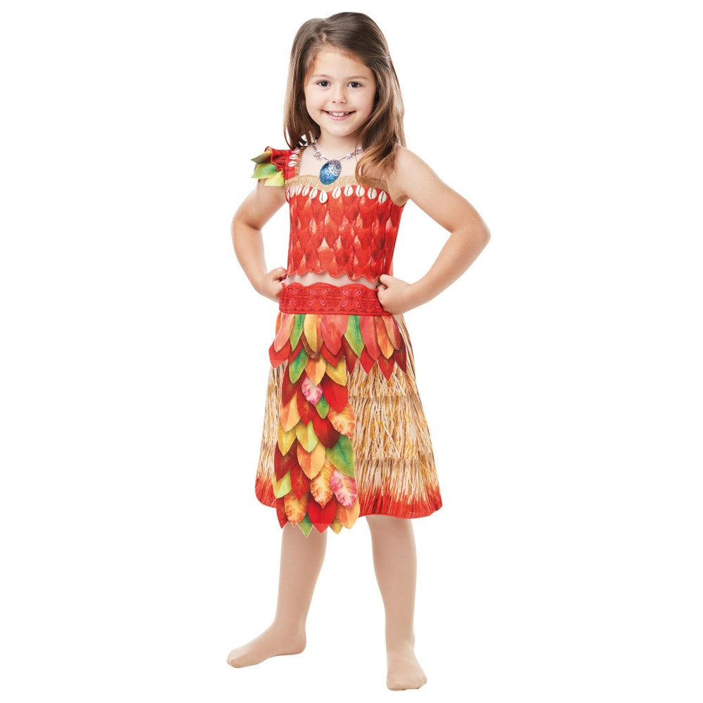 Moana Epilogue Deluxe Girls Costumes (Available In 2 Sizes)