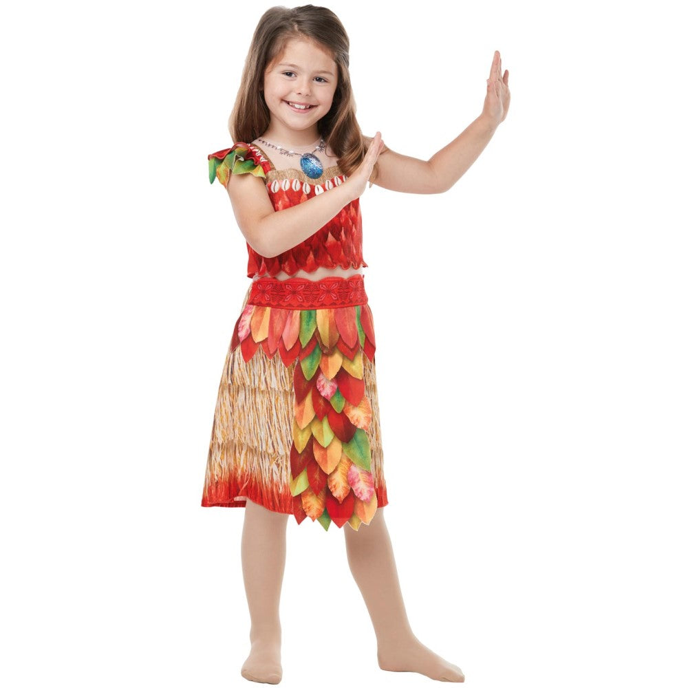 Moana Epilogue Deluxe Girls Costumes (Available In 2 Sizes)
