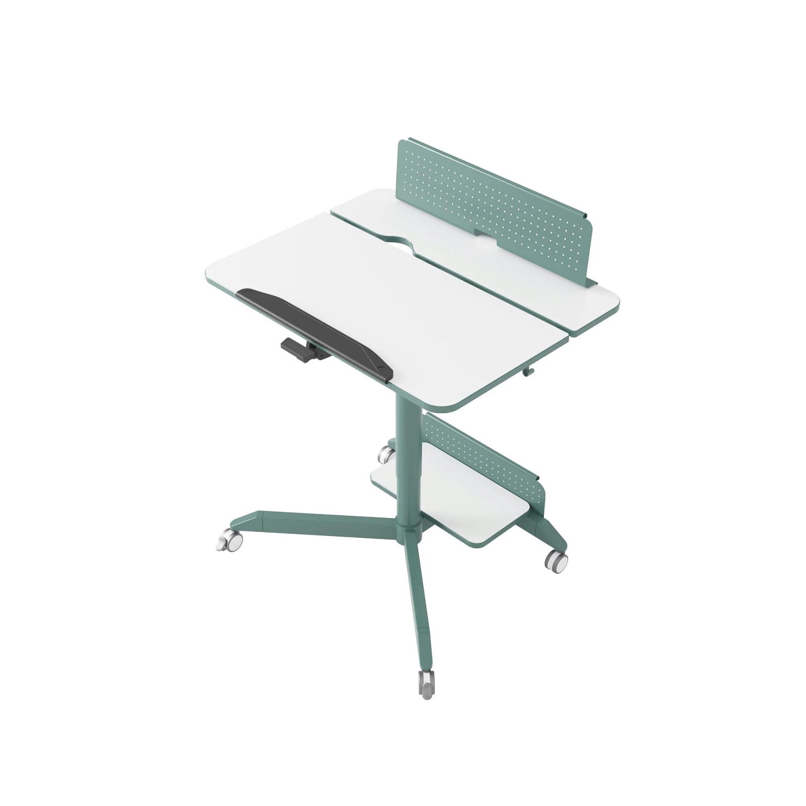 Sit & Stand Laptop Desk with Tilting Desktop