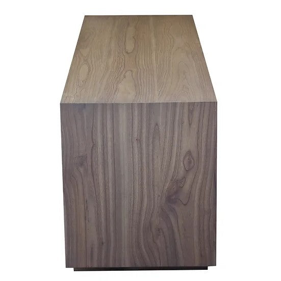 Modern 2 Drawer Entertainment Unit - Grey