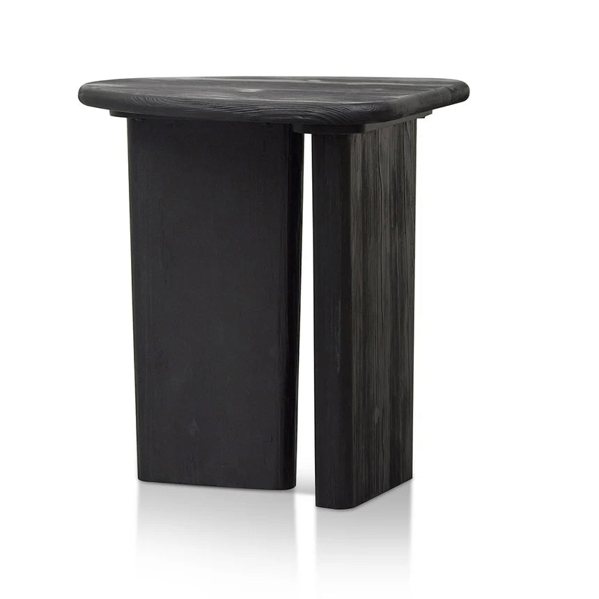 Modern Accent Side Table 55cms - Black