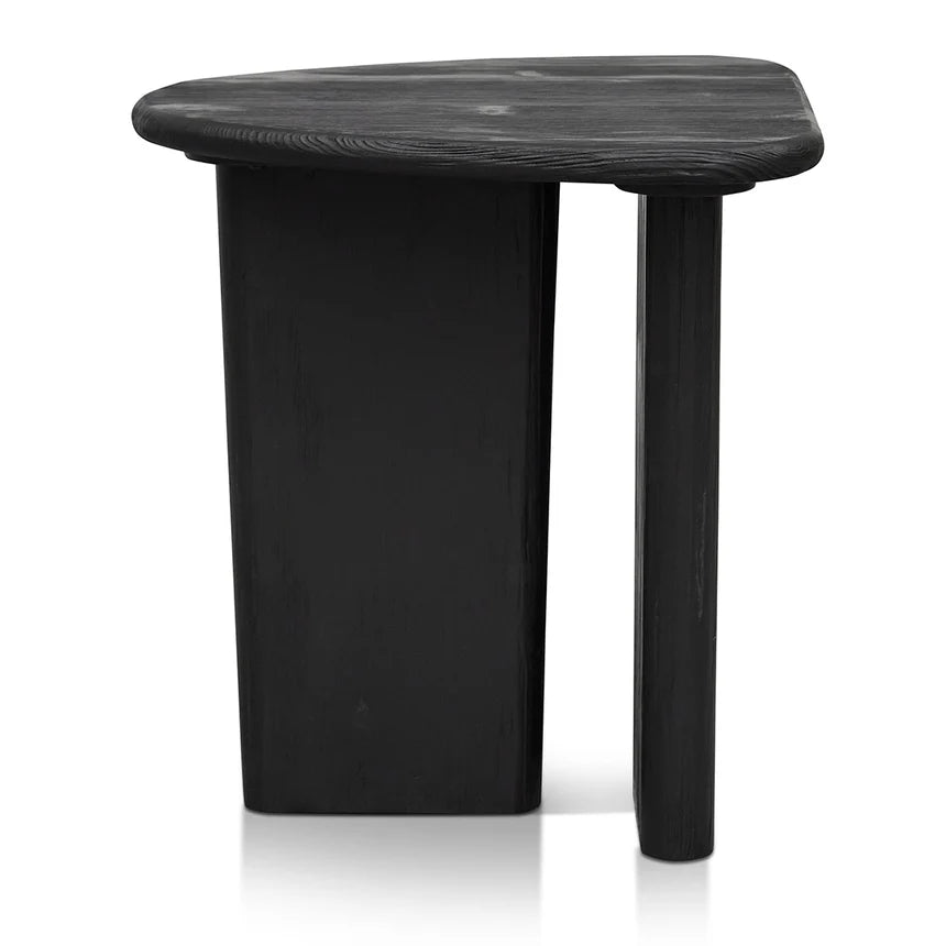 Modern Accent Side Table 55cms - Black