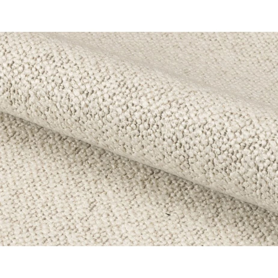 Modern Atticus Modular Left Chaise Return Sofa - Ivory Cream Fabric