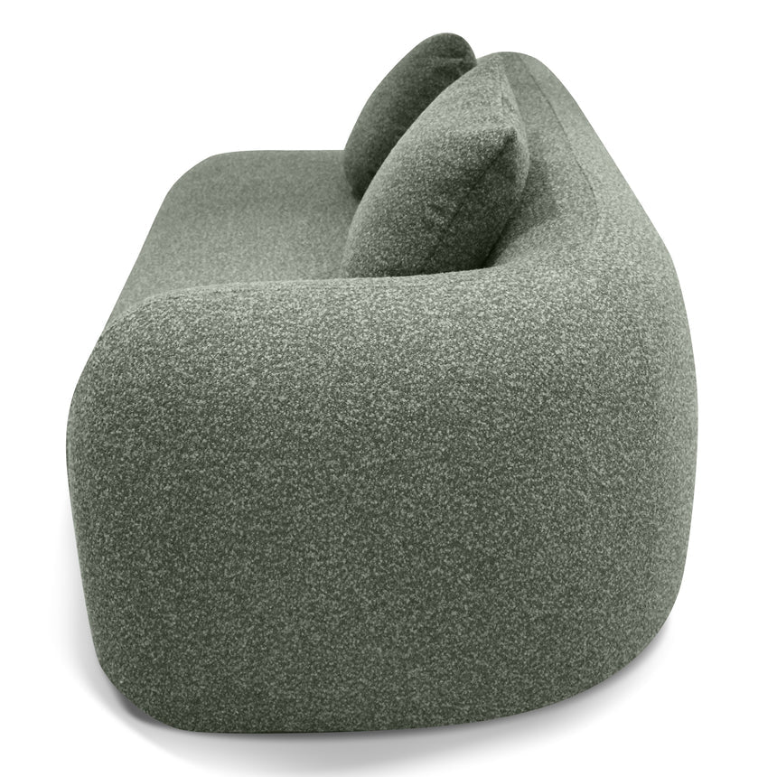 Modern Comfort Avery 3-Seater Left Chaise Sofa - Green