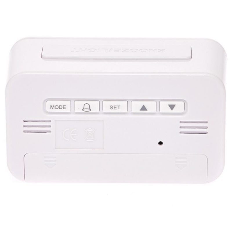 Modern Digital Rectangle Table Clock - Available in 2 Colors