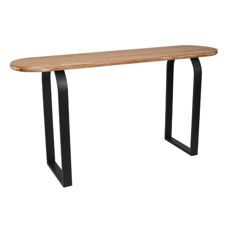 Modern Elegance Oval Console Table - 160cms