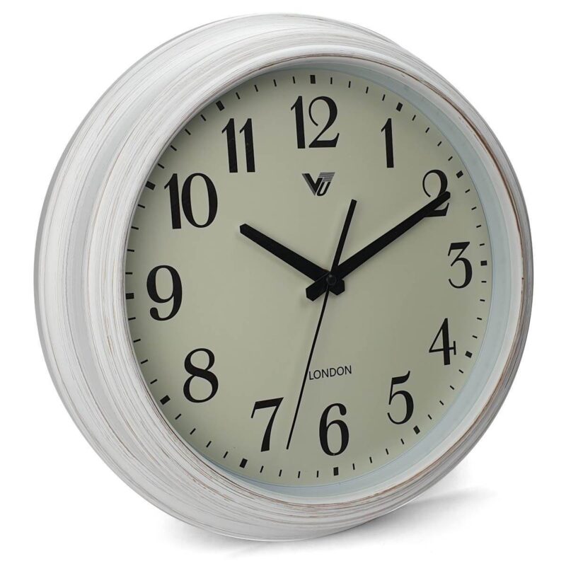 Modern Home Style Wall Clock 35.5cms - Available in 2 Colors