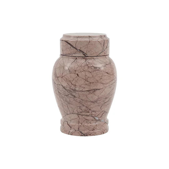 Modern Interior Polished Modern Urn - Brown