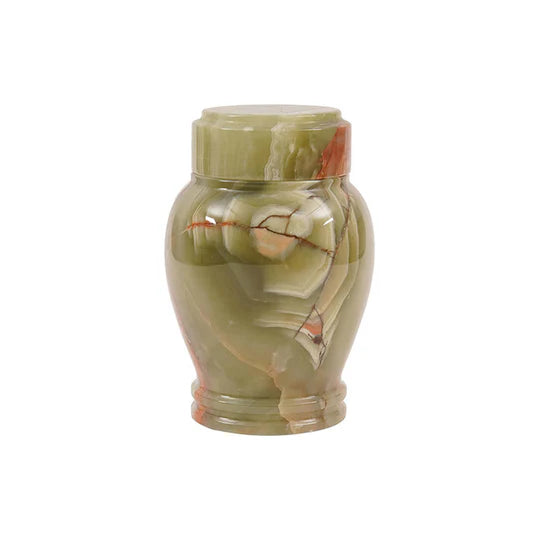 Modern Interior Polished Modern Urn - Green