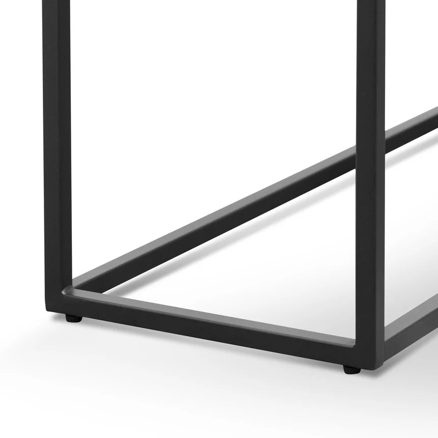Modern Look Console Table - Full Black 160cms