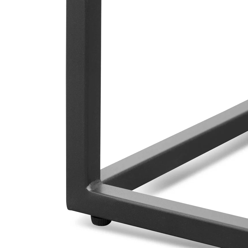 Modern Look Console Table - Full Black 160cms