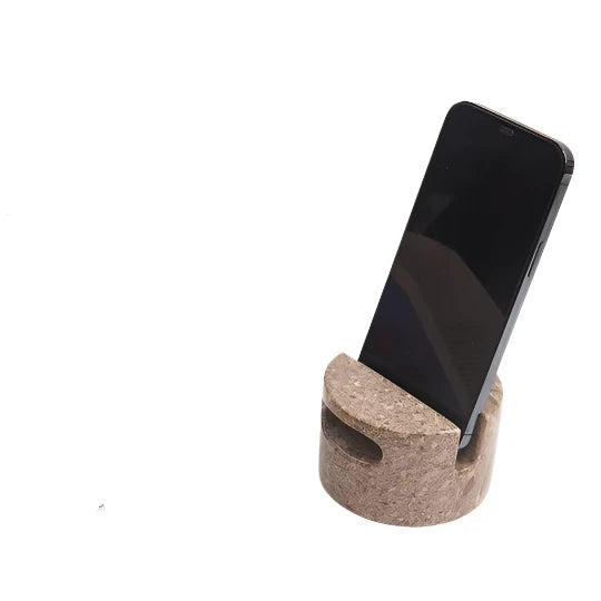Modern Look Stylish Marble Phone Holder - Grey