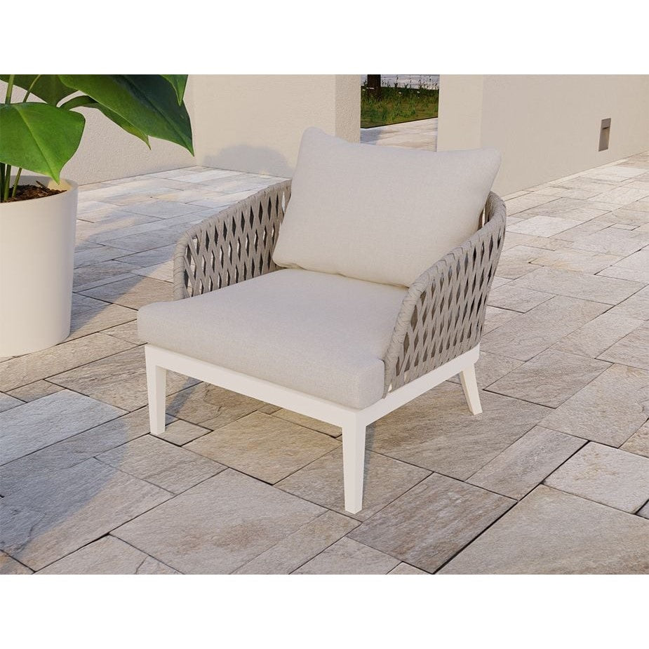 Modern Metal Inspired Cushion Sofa (Available in 2 colors)