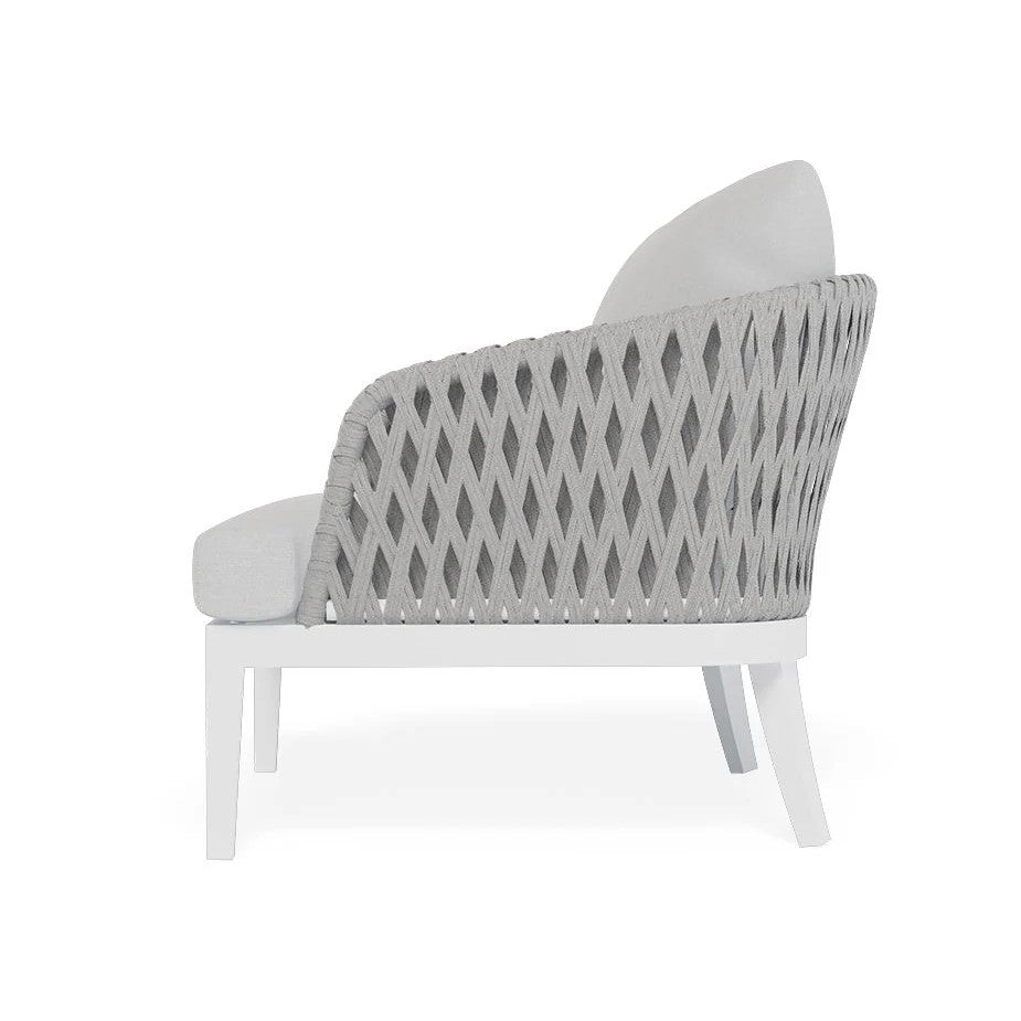 Modern Metal Inspired Cushion Sofa (Available in 2 colors)