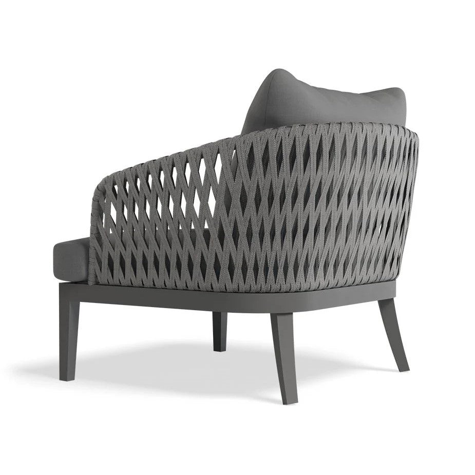 Modern Metal Inspired Cushion Sofa (Available in 2 colors)