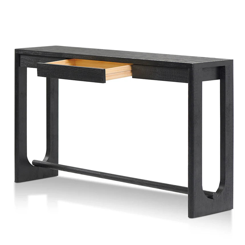 Modern Minimalism Console Table Black 150cms