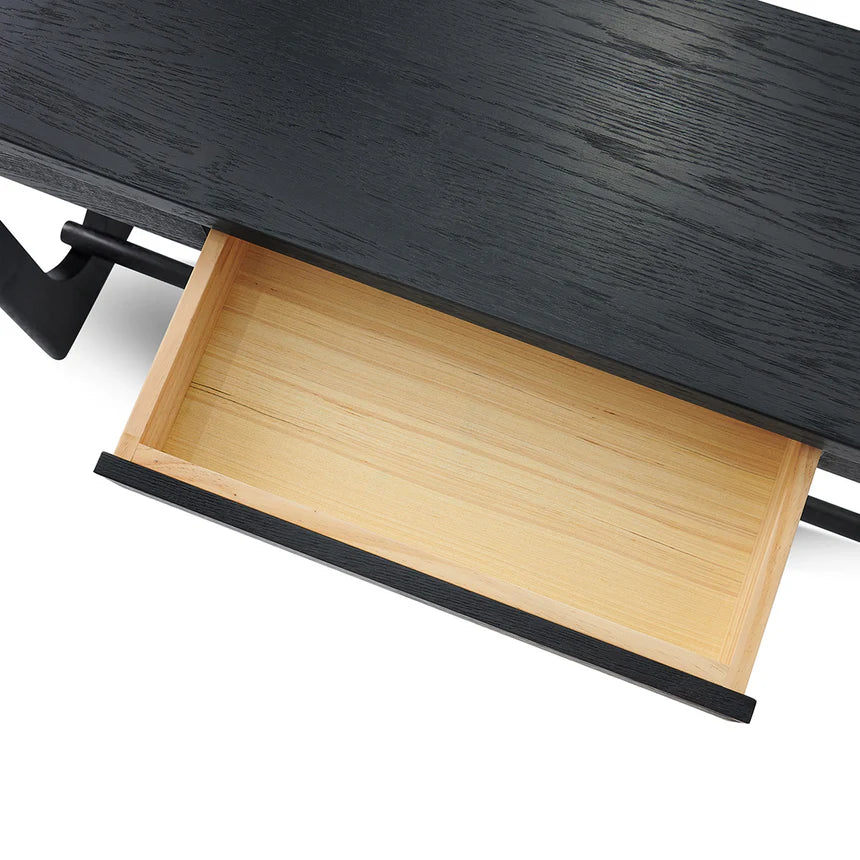 Modern Minimalism Console Table Black 150cms