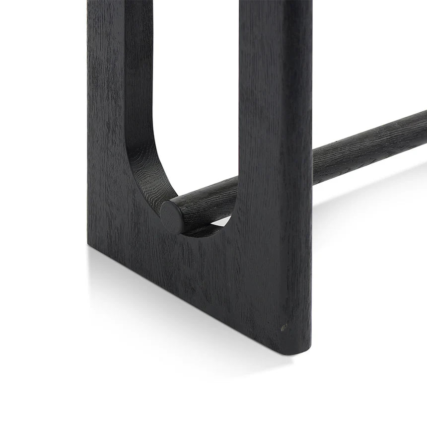 Modern Minimalism Console Table Black 150cms