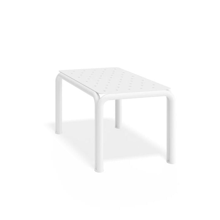 Modern Outdoor White 2-Seater Cushion Sofa - Granite Grey