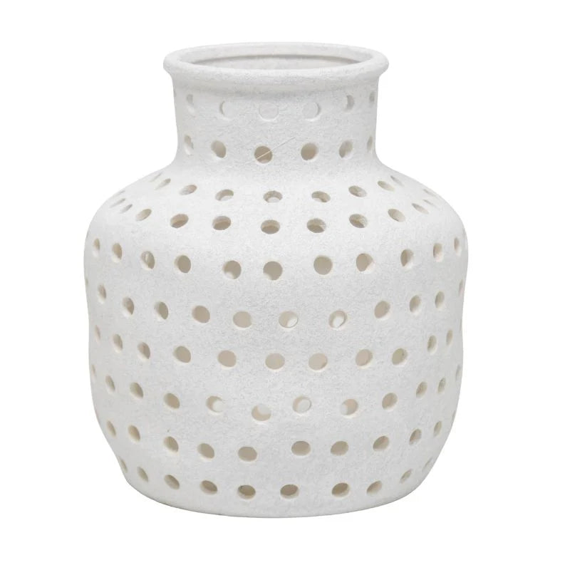 Modern Round Dot Design Nested Pot - 25.5cms