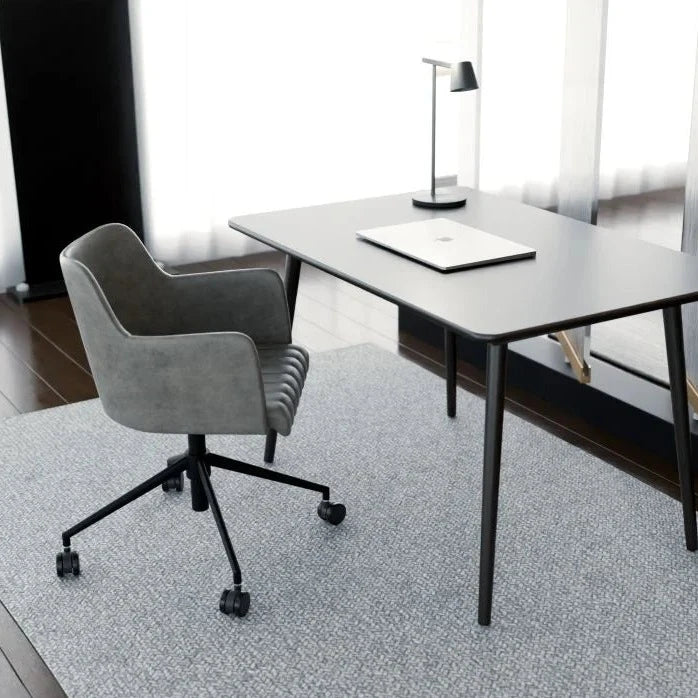 Modern Vintage Leather Seat Office Armchair (Available in 2 Colors)