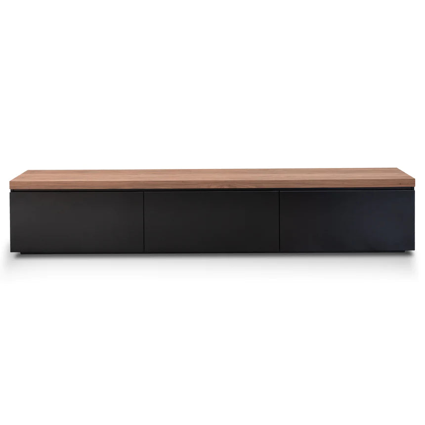 Modern Vista TV Unit 240cms - Walnut